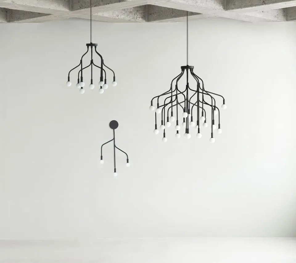 Светильник потолочный Vekst Lamp Large Black