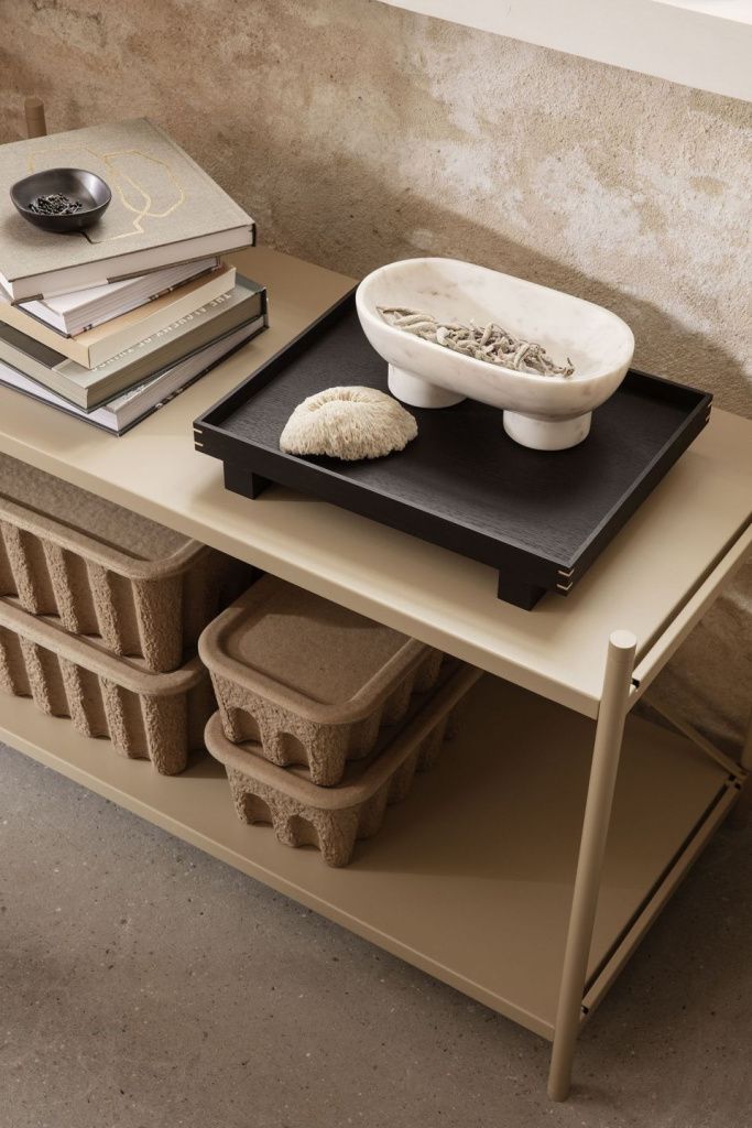 Мраморная чаша Alza Bowl White